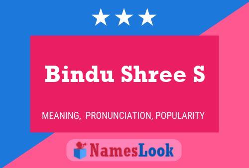 Poster del nome Bindu Shree S