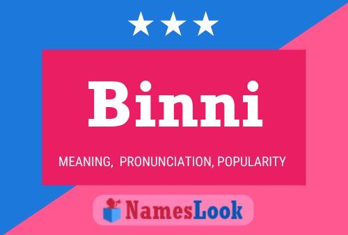 Poster del nome Binni