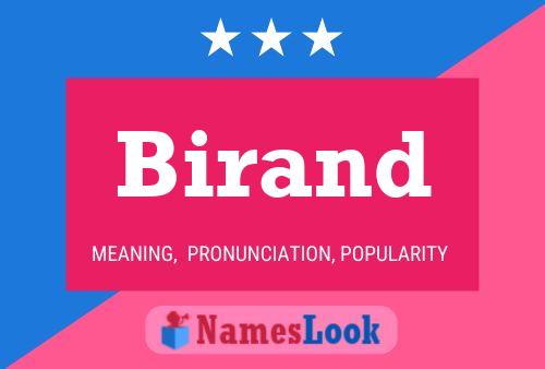 Poster del nome Birand