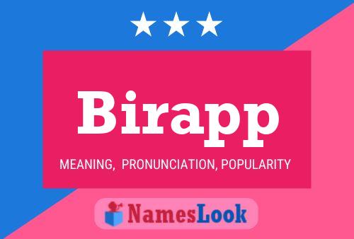 Poster del nome Birapp