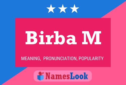 Poster del nome Birba M