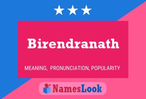 Poster del nome Birendranath