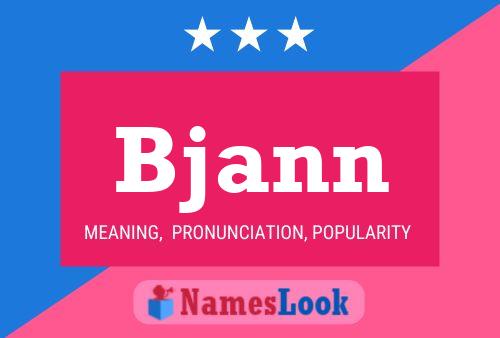 Poster del nome Bjann