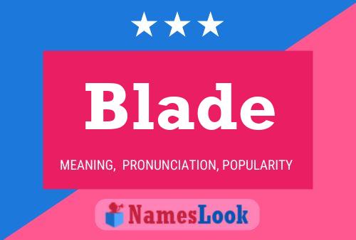 Poster del nome Blade