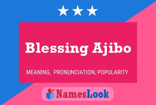 Poster del nome Blessing Ajibo