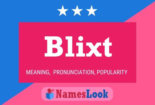 Poster del nome Blixt