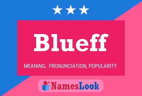 Poster del nome Blueff