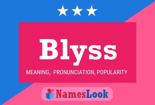 Poster del nome Blyss