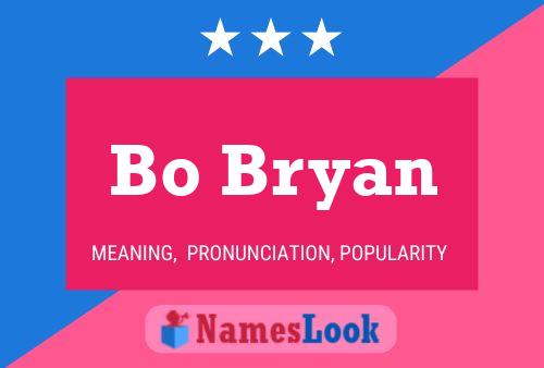 Poster del nome Bo Bryan