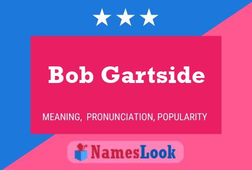 Poster del nome Bob Gartside