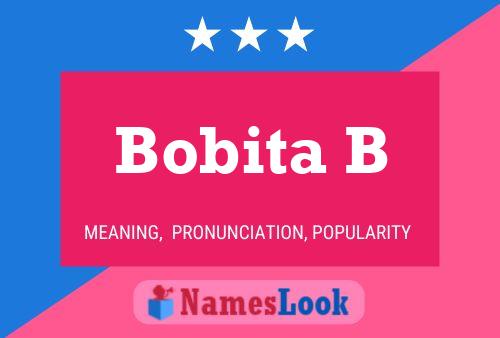 Poster del nome Bobita B