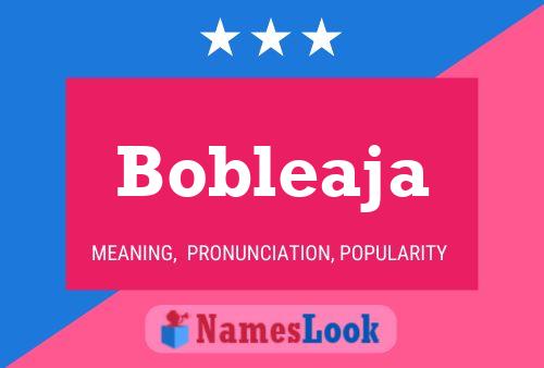 Poster del nome Bobleaja