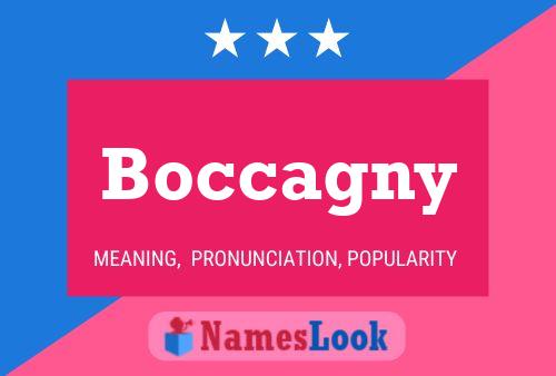 Poster del nome Boccagny