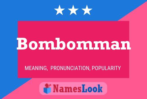 Poster del nome Bombomman