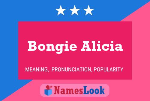 Poster del nome Bongie Alicia