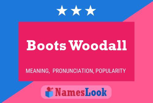 Poster del nome Boots Woodall