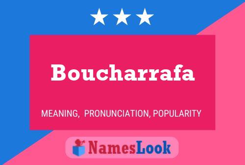 Poster del nome Boucharrafa