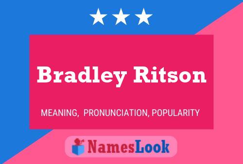 Poster del nome Bradley Ritson