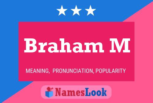 Poster del nome Braham M