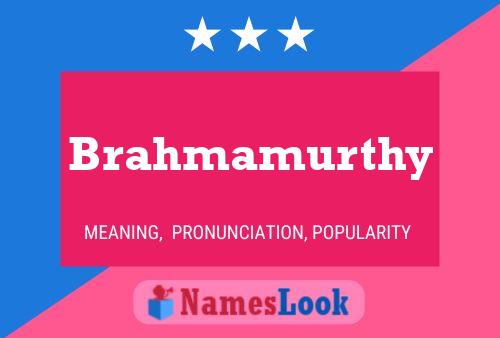 Poster del nome Brahmamurthy