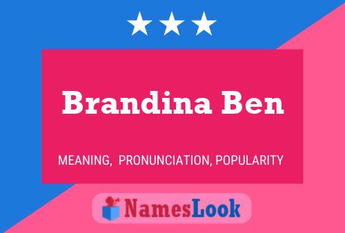 Poster del nome Brandina Ben