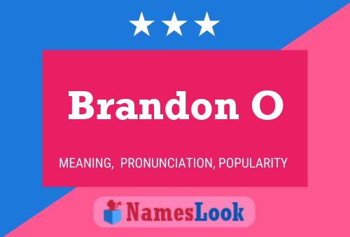 Poster del nome Brandon O