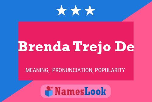 Poster del nome Brenda Trejo De