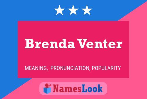 Poster del nome Brenda Venter