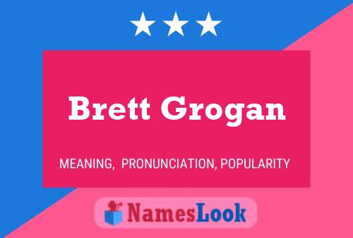 Poster del nome Brett Grogan