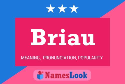 Poster del nome Briau