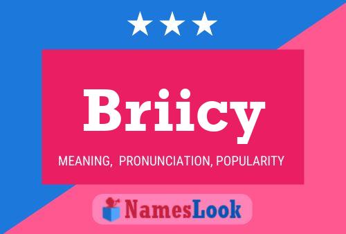 Poster del nome Briicy