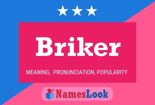 Poster del nome Briker