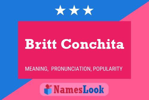 Poster del nome Britt Conchita