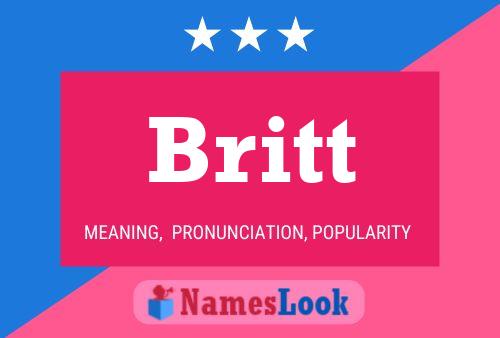 Poster del nome Britt