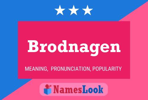 Poster del nome Brodnagen