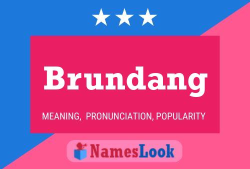 Poster del nome Brundang