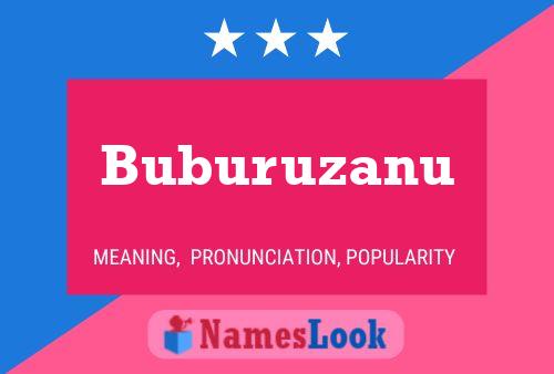 Poster del nome Buburuzanu