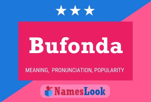 Poster del nome Bufonda