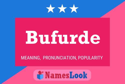 Poster del nome Bufurde