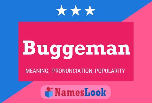 Poster del nome Buggeman