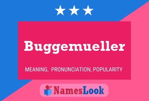 Poster del nome Buggemueller