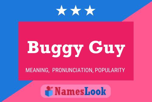 Poster del nome Buggy Guy