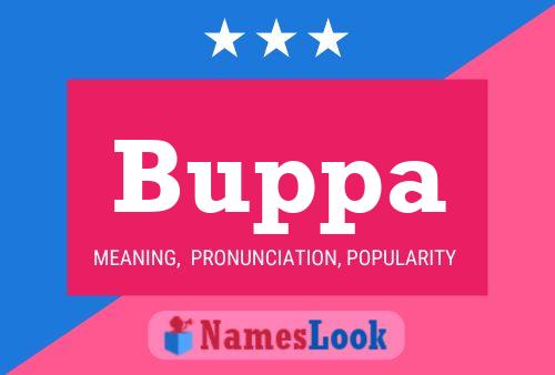 Poster del nome Buppa