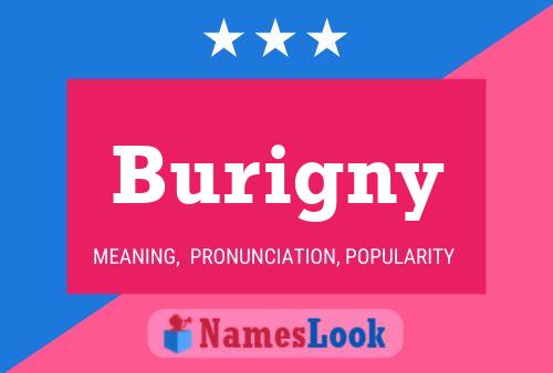 Poster del nome Burigny