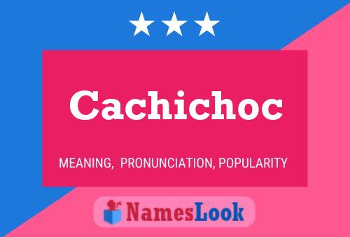 Poster del nome Cachichoc