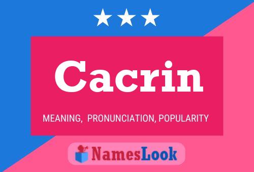 Poster del nome Cacrin