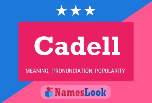 Poster del nome Cadell