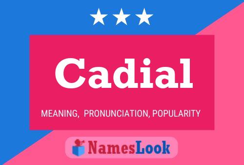 Poster del nome Cadial