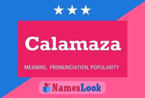 Poster del nome Calamaza