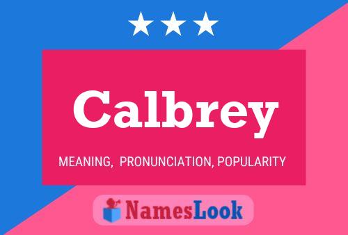 Poster del nome Calbrey